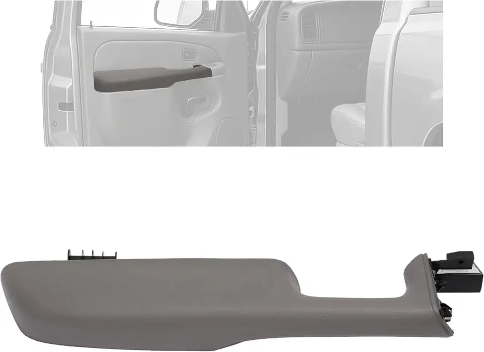 ALMULOO Left Door Armrest Compatible with 99-02 Sierra Yukon Suburban Tahoe