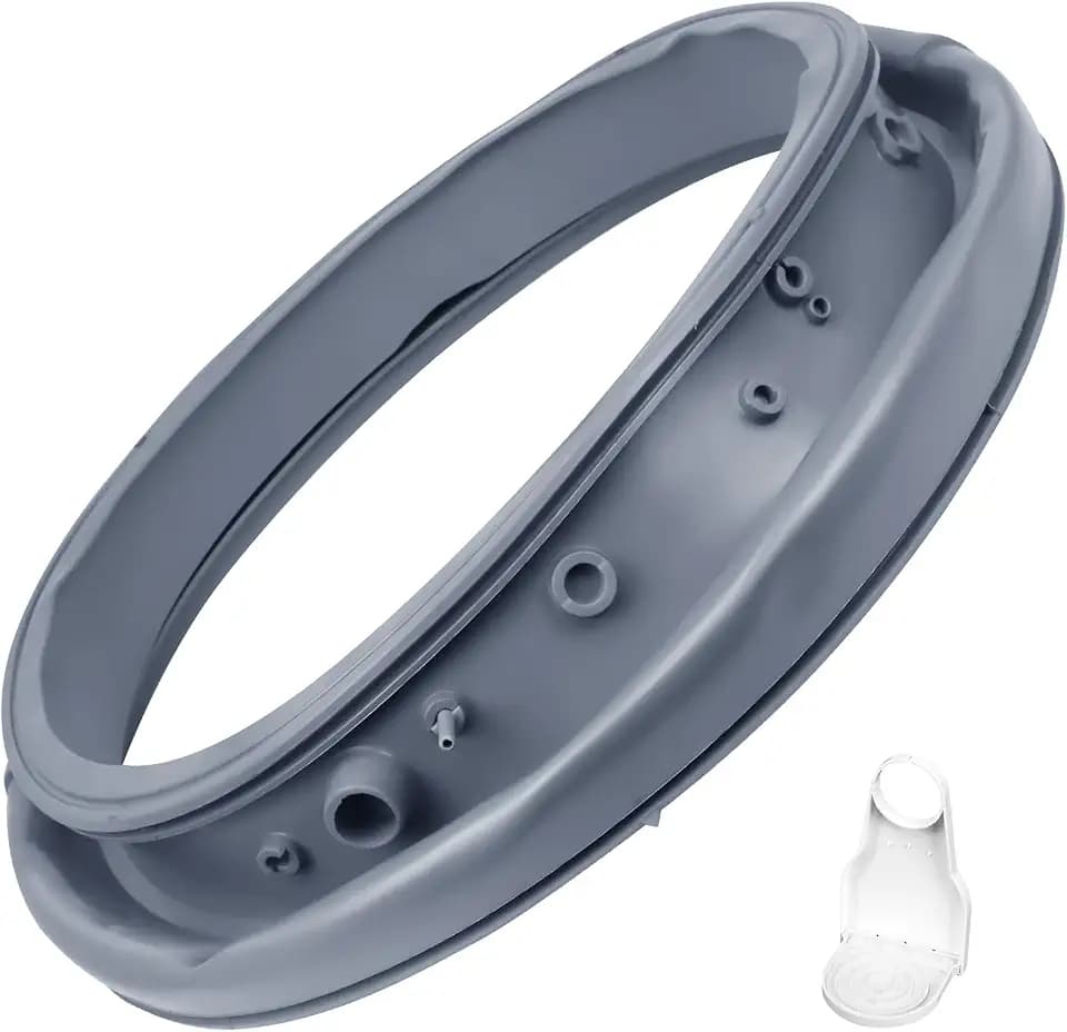 ARLBA Upgraded DC97-16140P DC97-19755A Washer Door Boot Seal Gasket Bellow Compatible with Samsung Front Load Washer Door Seal WF45N5300AW/US WF45N5300AV/US WF45M5500AZ/A5 WF45M5100AW/A5 WF45M5500AP