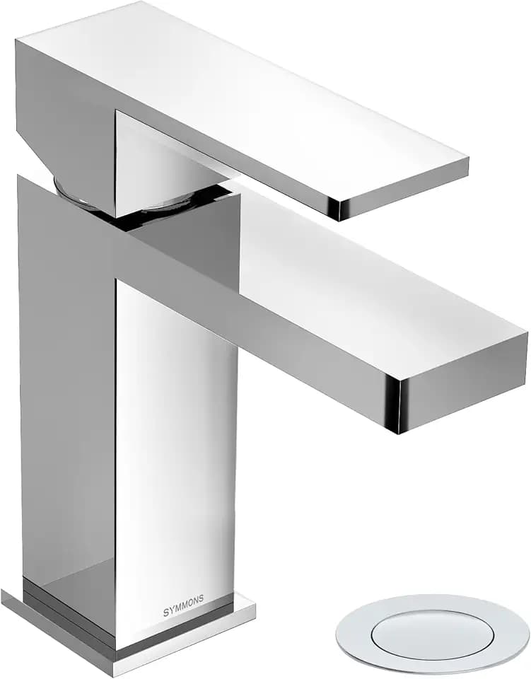Duro Single-Hole Single-Handle Bathroom Faucet with Push Pop Drain (1.0 GPM)