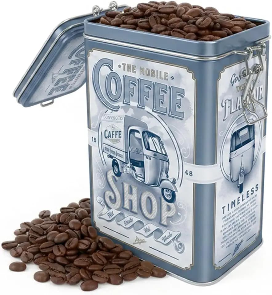 Nostalgic-Art Retro Kaffeedose, 1,3 l, Ape – Coffee Shop
