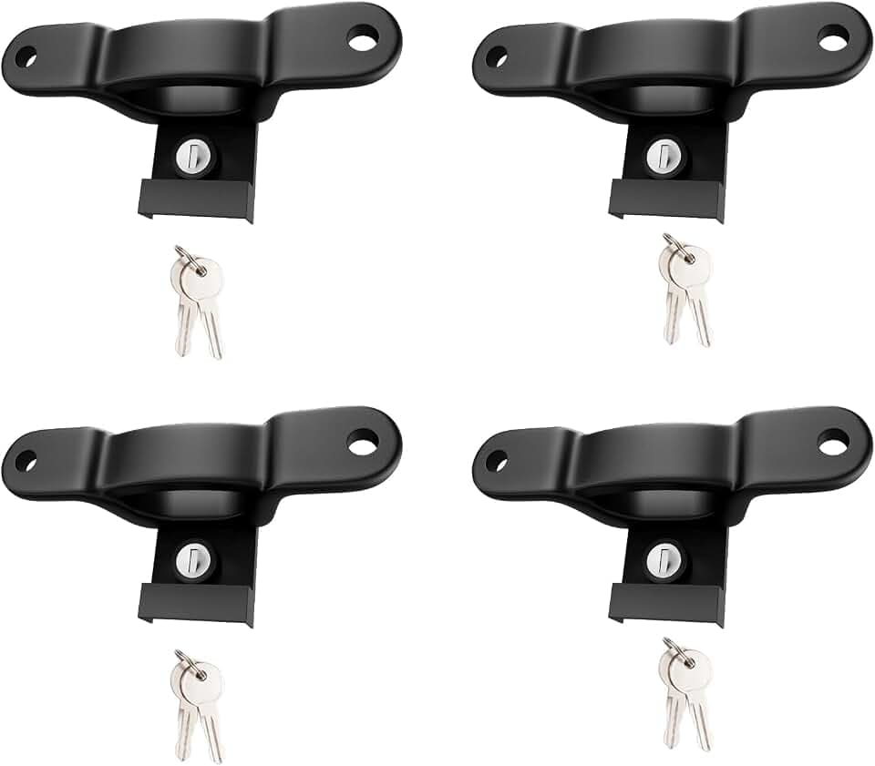 4-Pack Tie Down Anchors for Ford F150/F250/F350 2015-2024 2025 2026