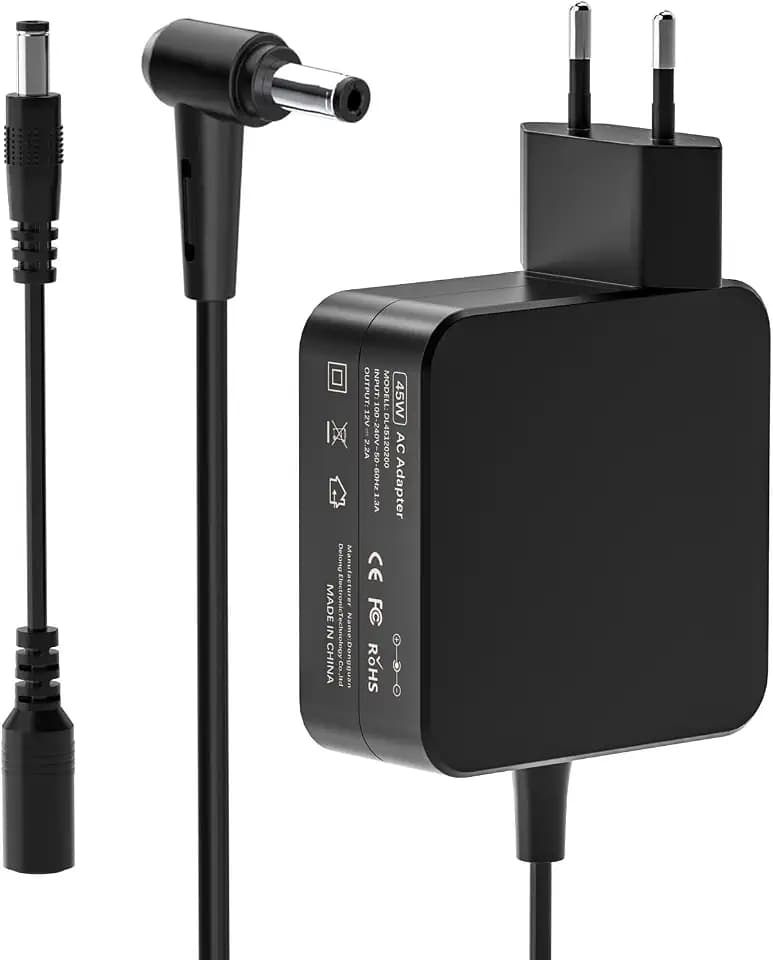 45W Ladekabel Laptop für Asus Vivobook Netzteil 4.0 x 1.35mm Ladegerät