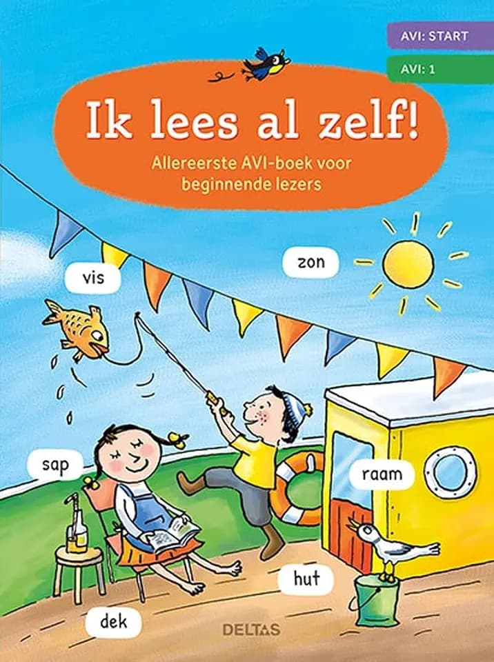 Ik lees al zelf!: allereerste AVI-boek voor beginnende lezers