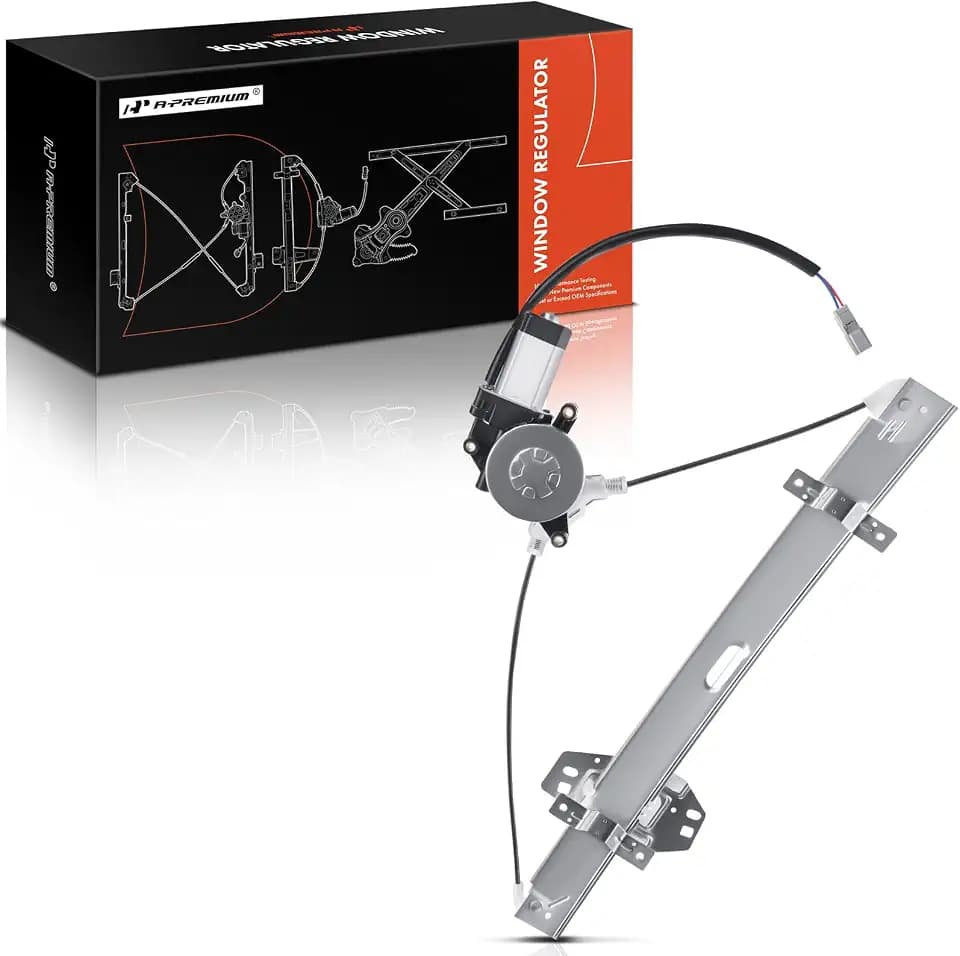A-Premium Front Passenger Side Power Window Regulator with Motor (2-Pin)