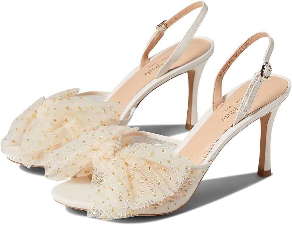 kate spade new york Women's Bridal Bow Pump Sandal