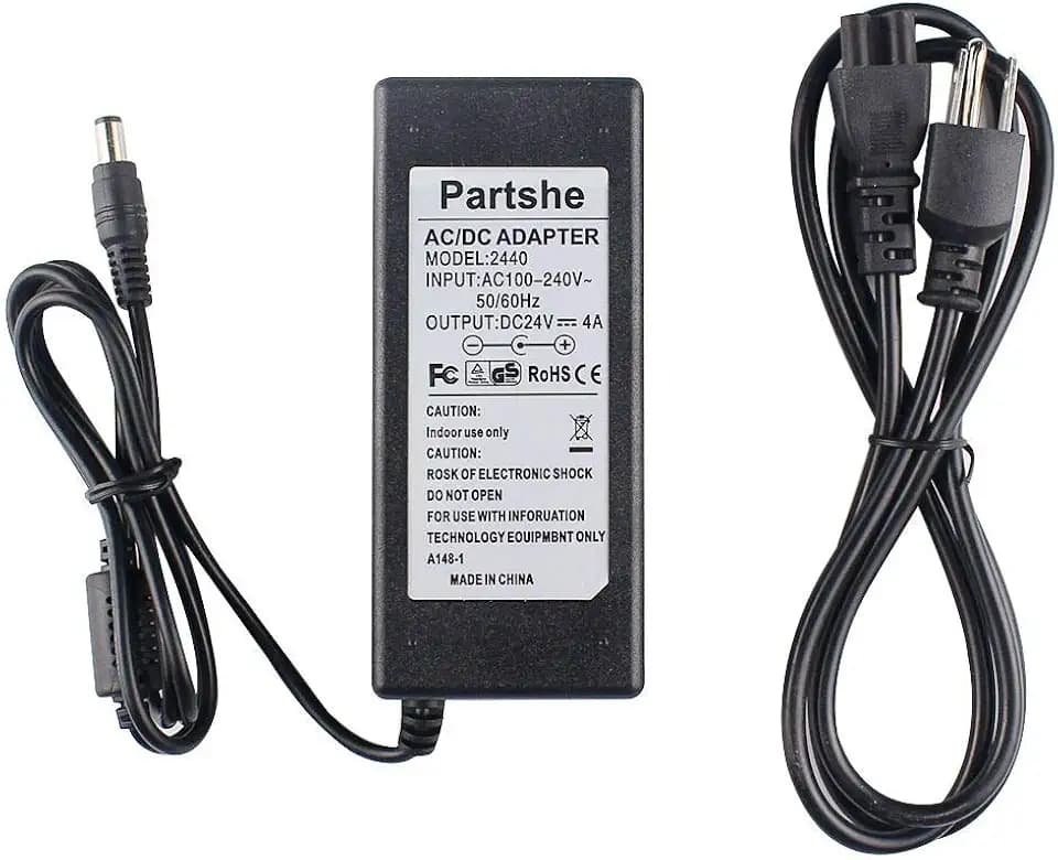 24V 4A AC Adapter Power Supply for Zebra ZP550 ZP450 GX420d GK420d Printer