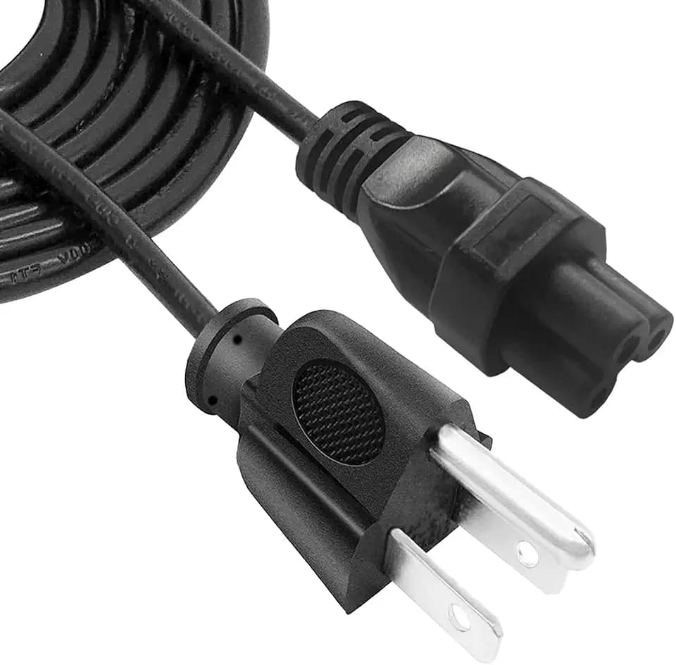 3 Prong Power Cord Replacement for Zebra ZP200 ZP450 ZP500 ZP505 ZP505-0503-0025 ZP500-0103-0020 Label Printer NEMA 5-15P to C5 3 Prong AC Cable