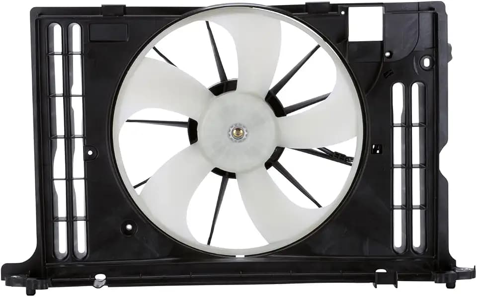 TYC 622130 Cooling Fan Assembly Compatible with 2009-2013 Toyota Corolla