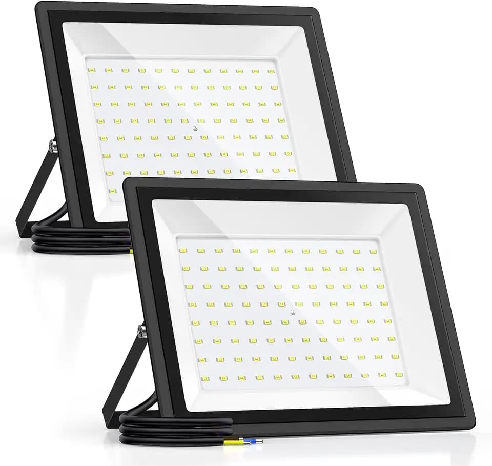 LED Strahler Außen 100W IP66 11000LM 6500K Kaltweiß (100W2P)