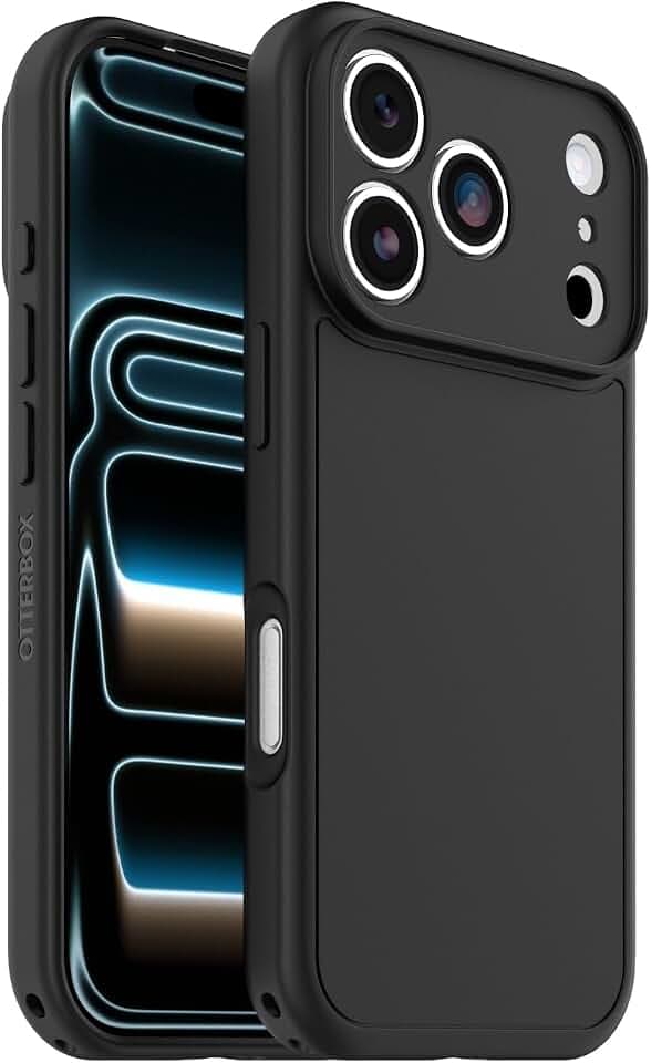 OtterBox Lumen MagSafe Hülle für iPhone 18 Pro/17 Pro, Schwarz