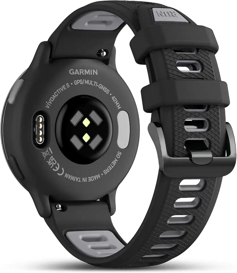 GEAK 20mm Watch Band Compatible with Garmin Venu/Venu Sq Watch Band, Quick Release Soft Silicone Sport Replacement Straps for Vivoactive 5 Watch Band/Vivoactive 6/3 Forerunner 245/Music/645/Music
