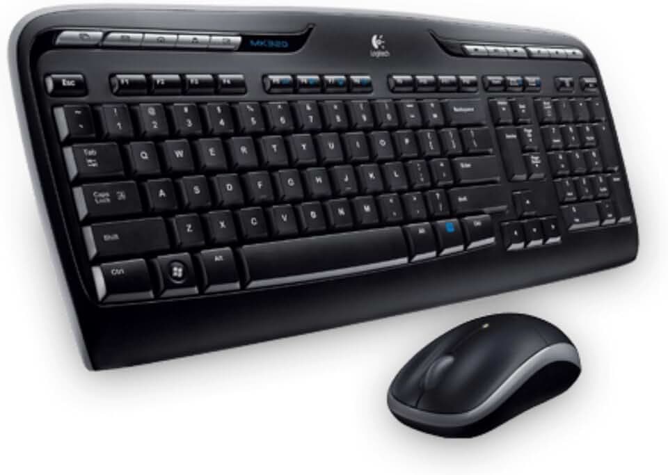Logitech MK330 Kabelloses Tastatur-Maus-Set