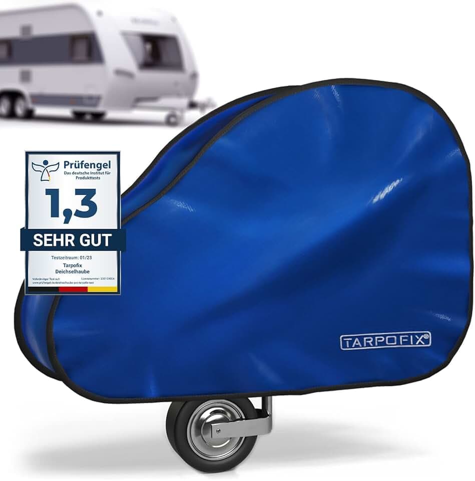 Tarpofix® Deichselabdeckung Wohnwagen aus PVC - wasserdicht, Deichselhaube