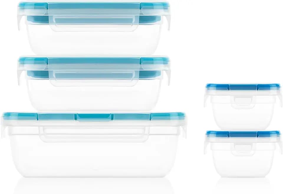 Snapware Plastic Total Solution (5-Pack, Mixed Sizes) Food Storage Set