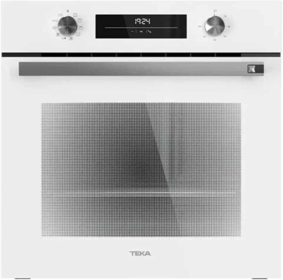 Teka - Multifunktionsofen mit 8 Kochfunktionen, HydroClean-System und ausziehbaren Führungsschienen plus - Modell NEO HSB 6350 WH