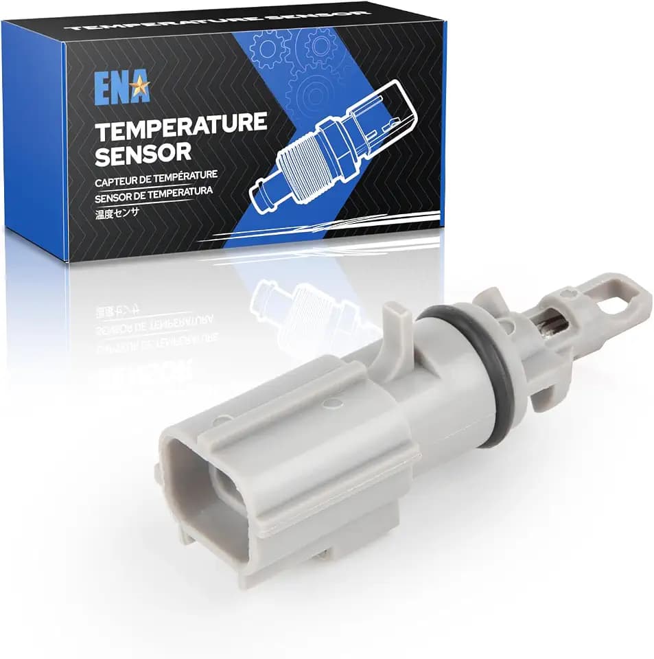 ENA Intake Air Temperature Sensor Compatible with Ford F150 F250 Super Duty F350 Super Duty F450 Super Duty F550 Super Duty 3.0L 6.7L V6 V8 2011 2012 2013 2014 Replaces AX254 4R8Z12A697A