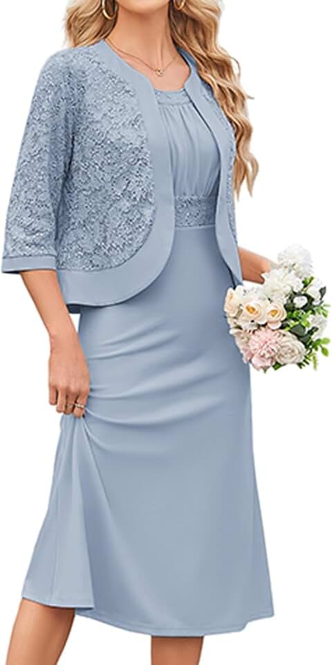 GRACE KARIN Women's Formal Wedding Guest Dress Mother of the Bride Dress