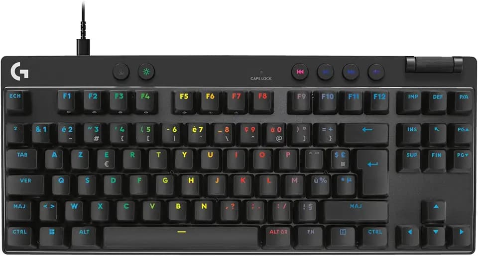 Logitech G PRO X TKL RAPID Tenkeyless kabelgebundene Gaming Tastatur
