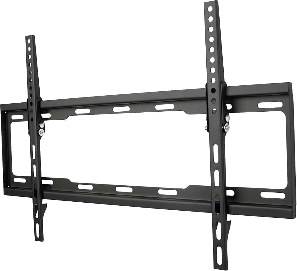 One for All for All TV-Wandhalterung - Neigbar Fernseher Halterung - Curved 4K OLED QLED LED Flachbildfernseher - 32 bis 90 Zoll - VESA 200x200 bis 600x400 - max. 80 kg - Schwarz – WM2621