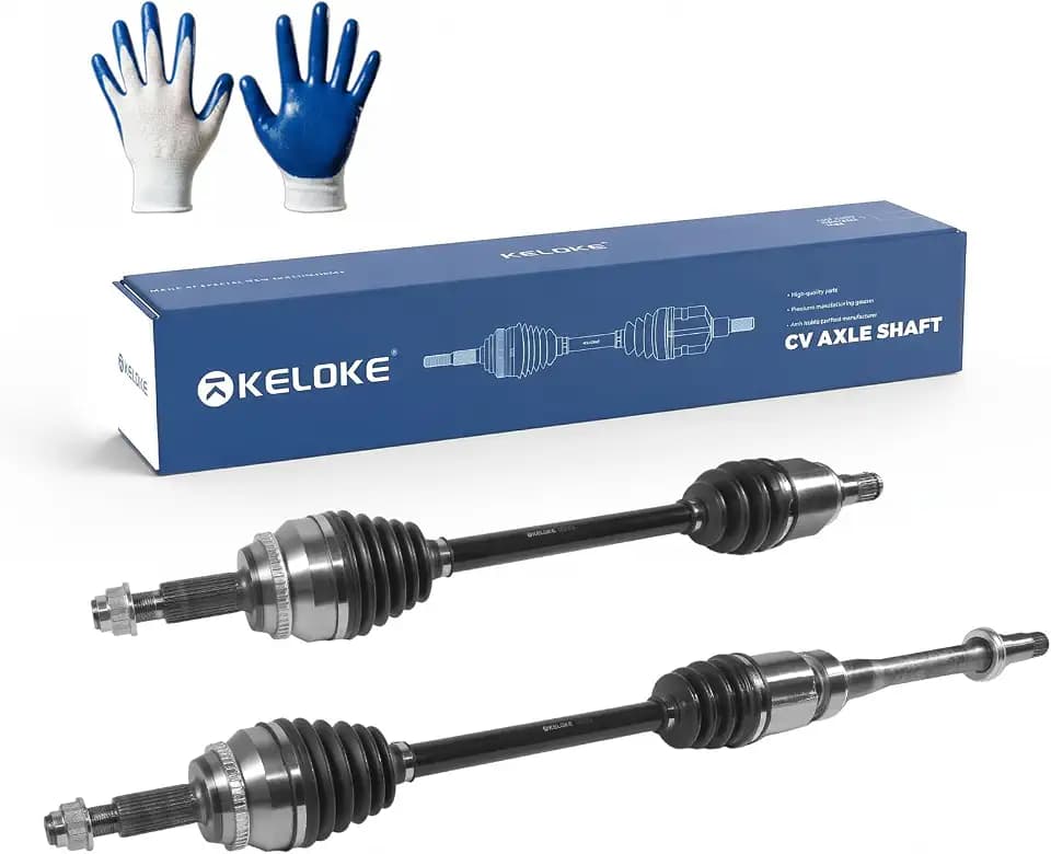 KELOKE Pair (2) Front CV Axle Shaft Assembly Compatible with Toyota