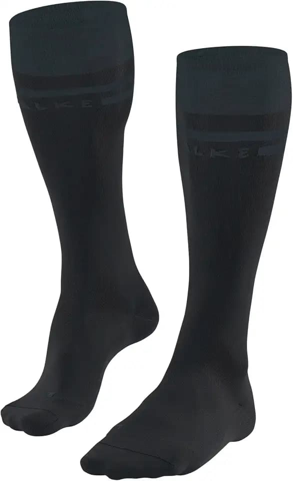 FALKE Men's Tiago Cotton Knee High Dress Socks, 1 Pair