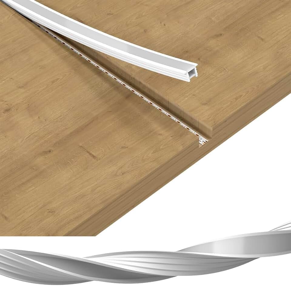 BTF-LIGHTING Silicone LED Channel System 32.8Ft for ≤6mm Width LED Strip