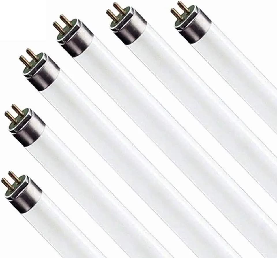 Circle (6 Pack F17T8/841 17W 24 Inch T8 Fluorescent Tube Light Bulb, 4100K Cool White, Medium Bi-Pin (G13) Base, 17 Watt T8 Light Bulbs