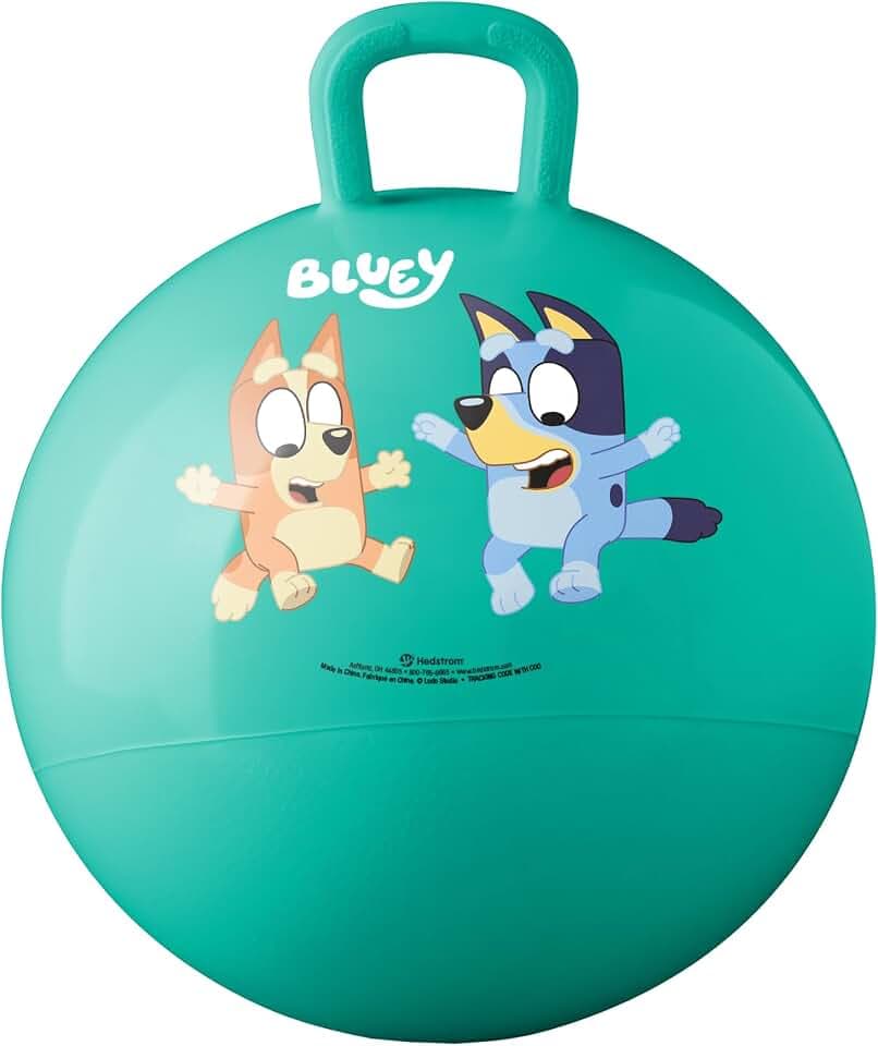 Hedstrom Hopper Ball, Jumping Ball for Kids, 15 Inch, Bluey