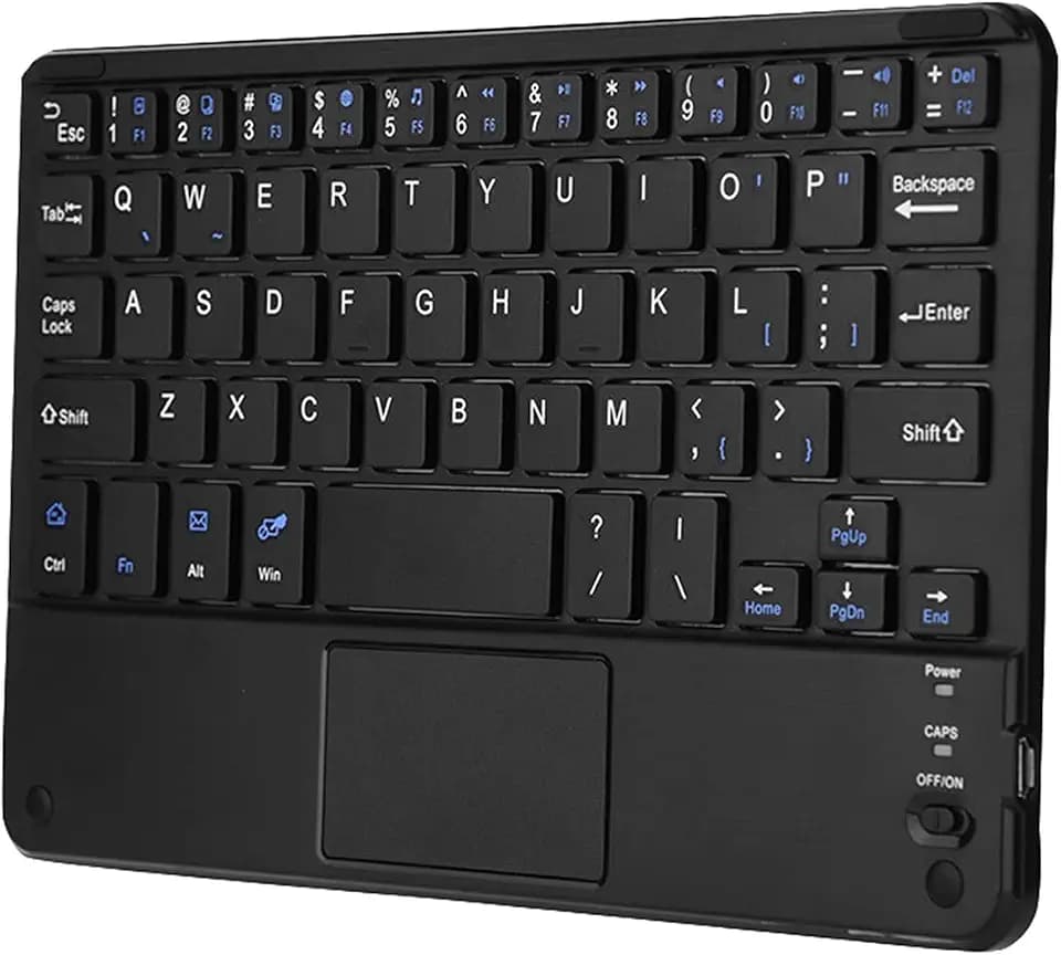 SUNGOOYUE Mini Keyboard with Touchpad, Wireless Keyboard Touchpad Combo Set for PC Tablet