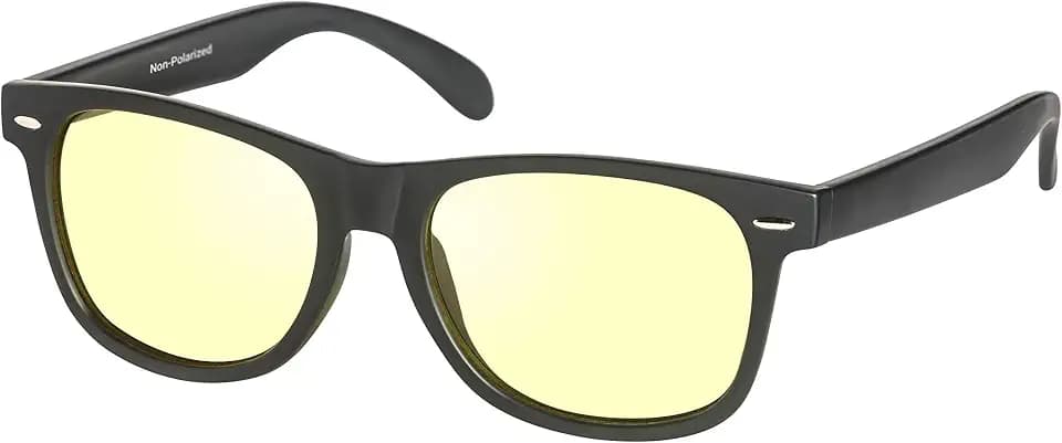 Eagle Eyes Charlie Night-Lite Glasses - Retro Style Anti-Reflective Glasses