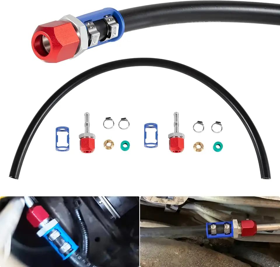 800-671 AC Line Repair Kit A/C Splice Kit For 3/8'' A/C Hose to Hard Lines
