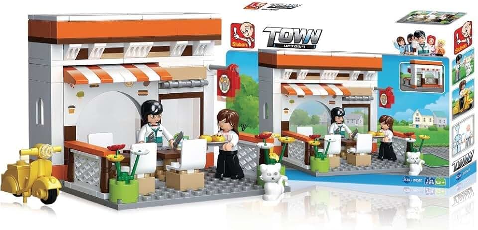 Sluban M38-B0567 Restaurant Bausteine Set
