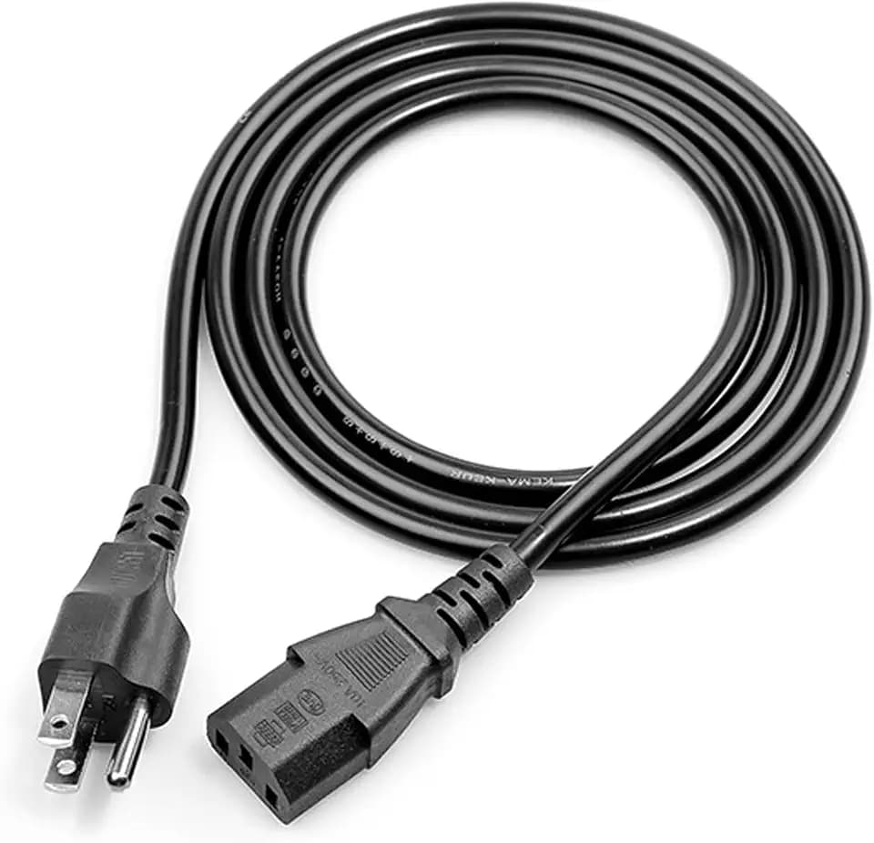 Amplifier 3 Prong Power Cord for Monster Rockin Roller 270 360 Roller x, ION Pathfinder 2 3 4 320 280 Speaker, ION,ION Block Rocker,ION Pathfinder, Guitar Amp Speakers Charger Cable Replacement 6 Ft