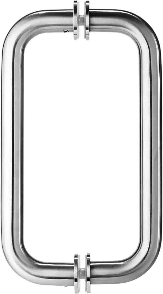 Kolet Shower Door Handle, 8 Inch Center to Center, Brushed Nickel
