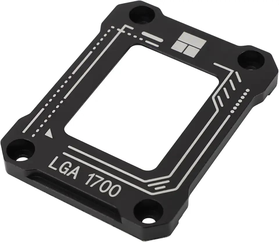 Thermalright LGA1700-BCF Black V2 CPU Anti-Bend Fixer, Intel 12/13/14 Gen Anti-Bend Fixing Fixture, Intel CPU Corrective Fixing Bracket, LGA17XX Corrective CPU Bender, LGA1700 Full Fit Fixer