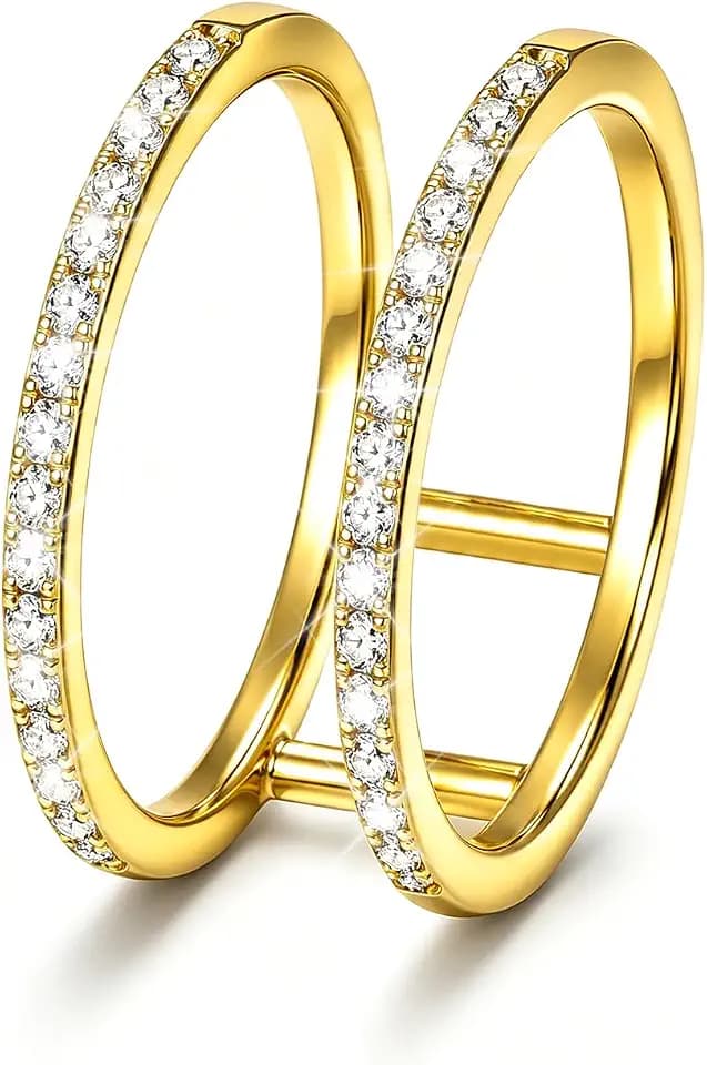 14K Gold Plated Smart Ring Jacket Compatible with Oura Ring Gen 4/Gen 3