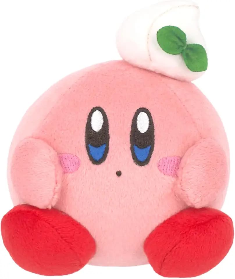 Little Buddy 1964 Kirby's Adventure Kirby Whipped Cream Plush
