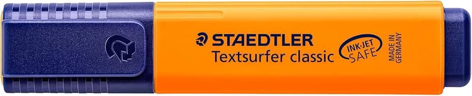 STAEDTLER Textsurfer Classic 364 Textmarker – Orange, 10 Stück
