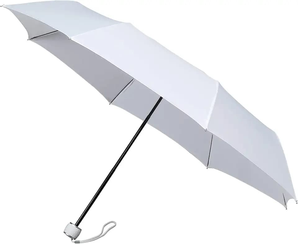 Impliva miniMAX Regenschirm, 100 cm, Weiß