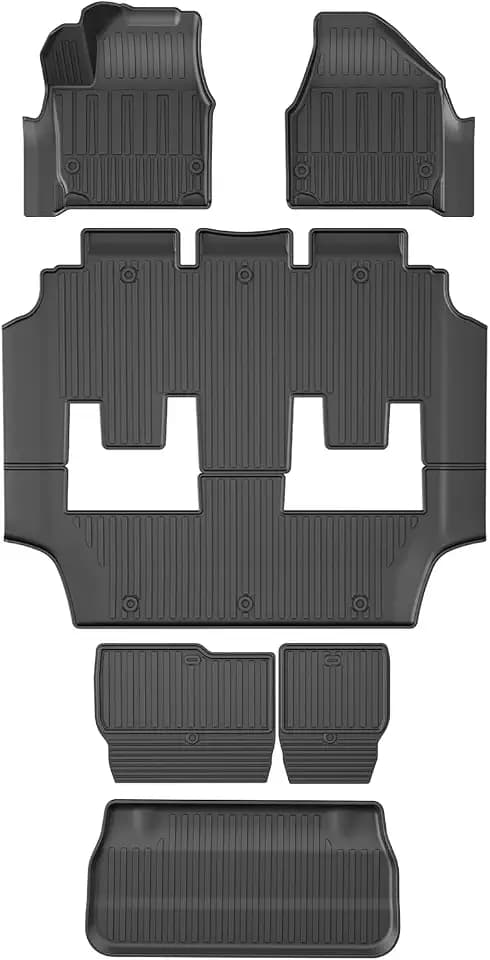 Floor Mats & Cargo Liner & Backrest Mat for 2017-2026 Chrysler Pacifica
