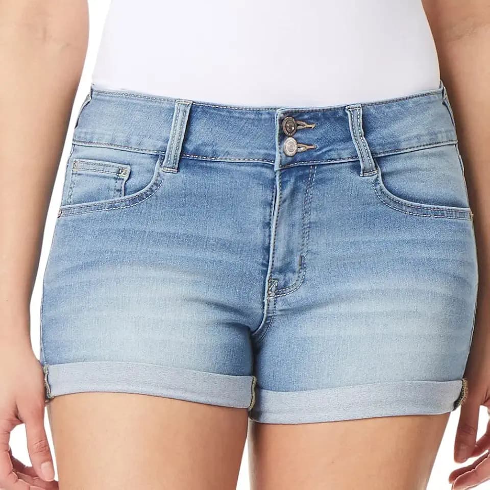 WallFlower Women's Ultra Denim Shorts, Sizes 0-24