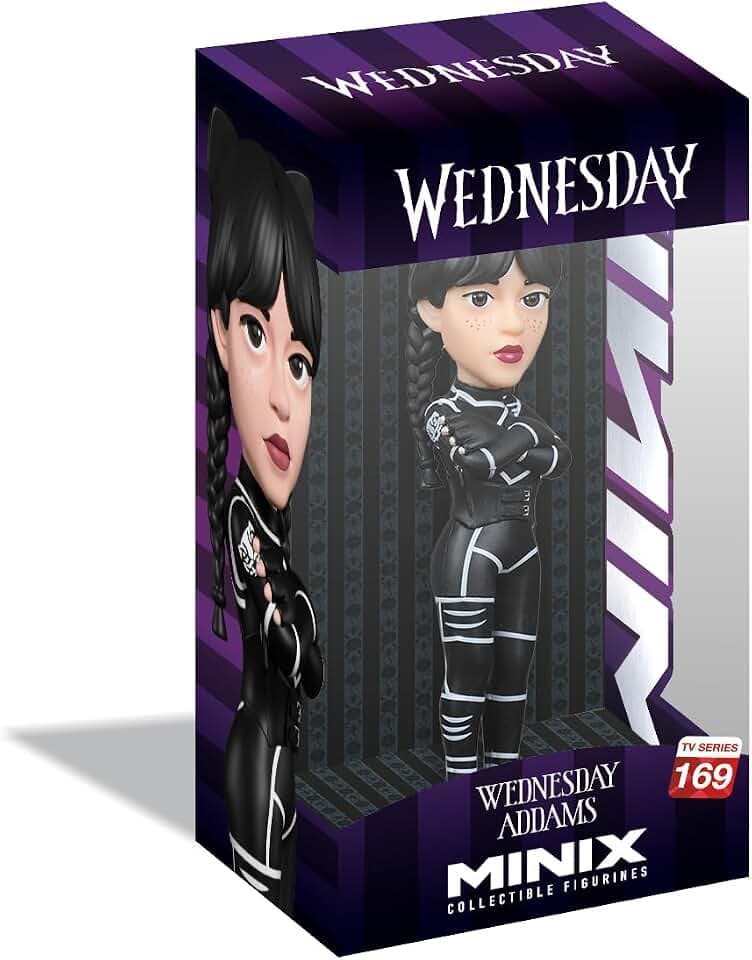MINIX - TV Series #169 - Wednesday - Mercredi Addams en Chat - Sammelfigur 12 cm
