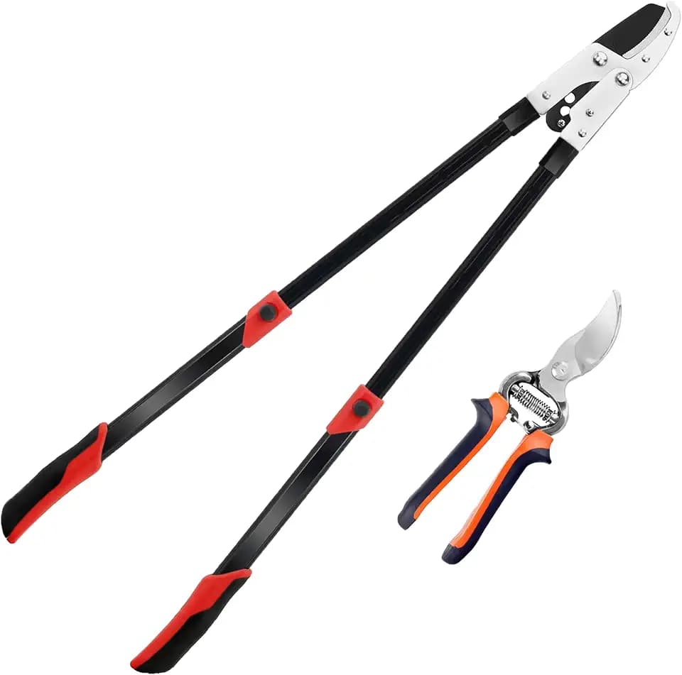 YRTSH Loppers Branch Cutter Heavy Duty Tree Trimmer with Compound Action