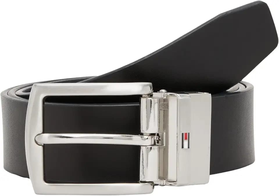 Tommy Hilfiger Herren Gürtel Denton 3,5 cm Wendbar