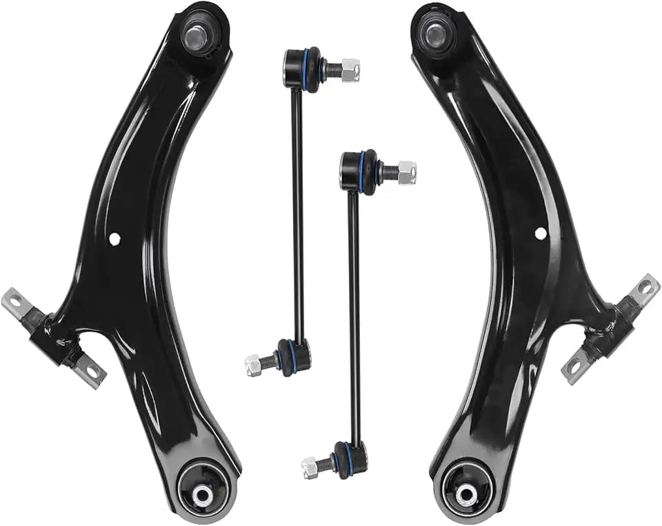 Front Left Right Lower Control Arm Ball Joint Stabilizer Sway Bar Link Assembly Replacement for Nissan Rogue 2008-2013 Rogue Select 2014-2015 Suspension Kit MS30194 K750094