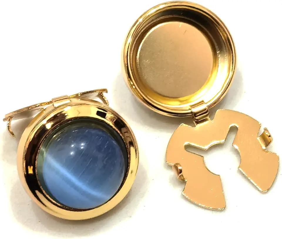 Button Covers & Cufflinks for Men Women Dress Shirts