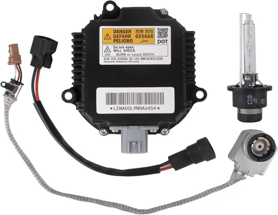Boine Xenon HID Ballast Headlight with D2S Bulb Assembly Module 28474-89904t Compatible with Infiniti Nissan Altima 350z 370z Rogue Murano Infiniti G35 G37 M35 M37 Fx35 Fx37 Fx45 Replace 28474-8991A
