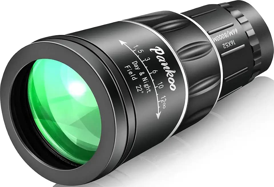 High Powered 16X52 Monocular Telescope for Adults - 2026 Power Prism, Compact HD Scope, Suitable for Gifts, Outdoor Activities, Concert, Travelling & Bird Watching