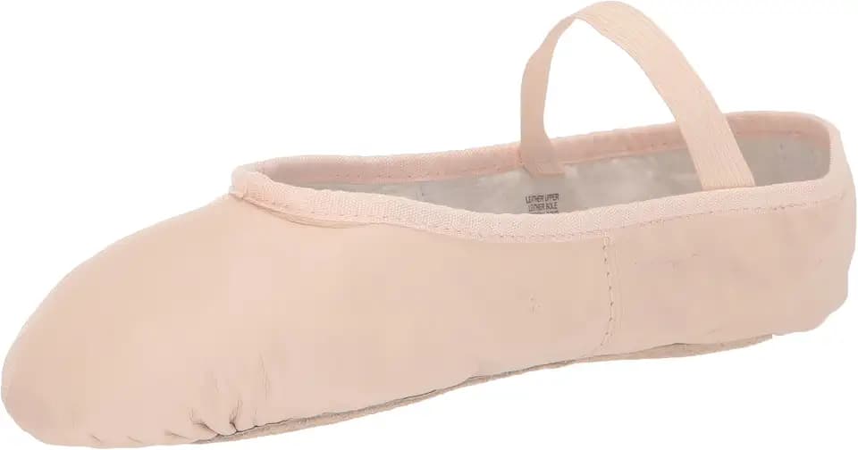 Bloch Womens Dansoft Leather Full Sole Ballet Slippers Dance Shoes Flats