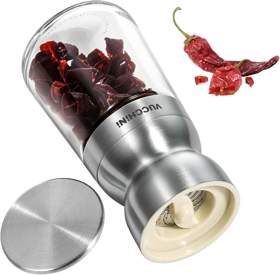 Vucchini Chilimühle ‌Nur für getrocknete Chilis